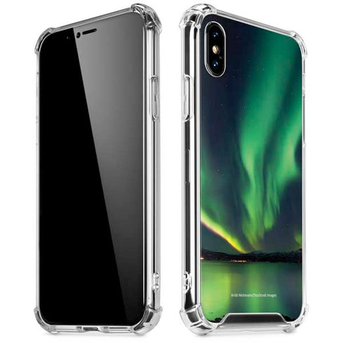 StockTrek Aurora Borealis Over Tjeldsundet in Norway iPhone XS Max Clear Case